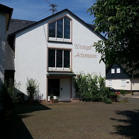 Ferienwohnung Weingut Ackermann Zeltingen-Rachtig Exterior photo